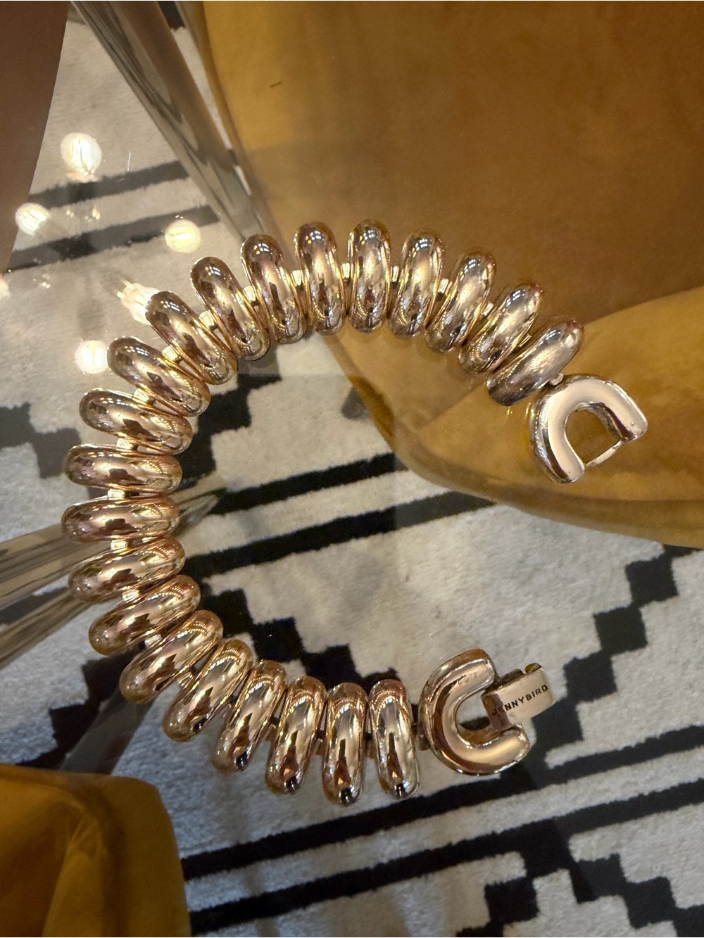 Jenny Bird Mega Sofia silver bracelet